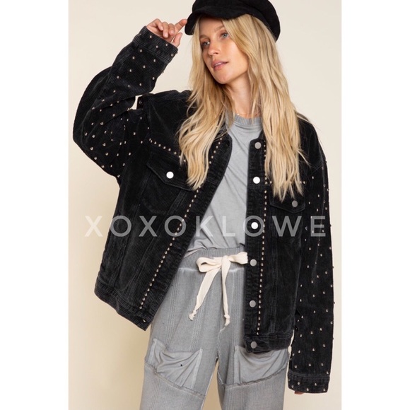 POL Studded Corduroy Jacket - Picture 3 of 14